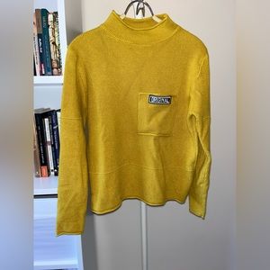 Luxe mustard knit sweater